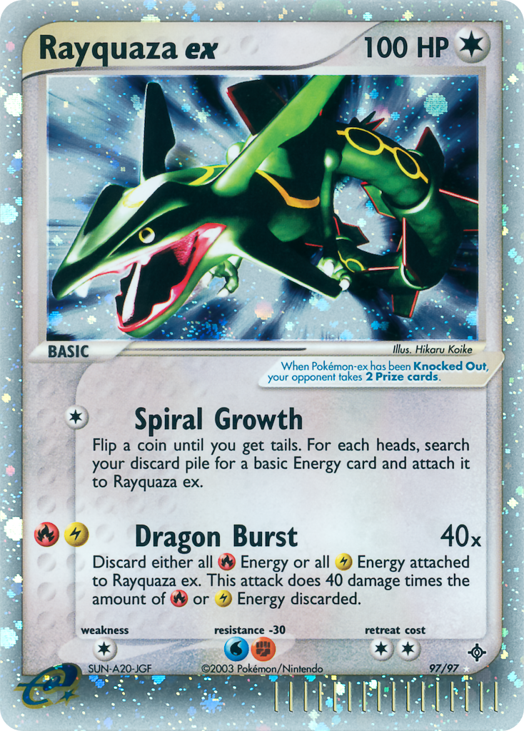 Rayquaza ex [EX3-97]