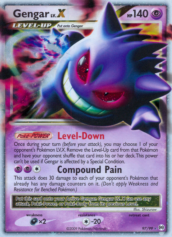 Gengar LV.X [PL4-97]