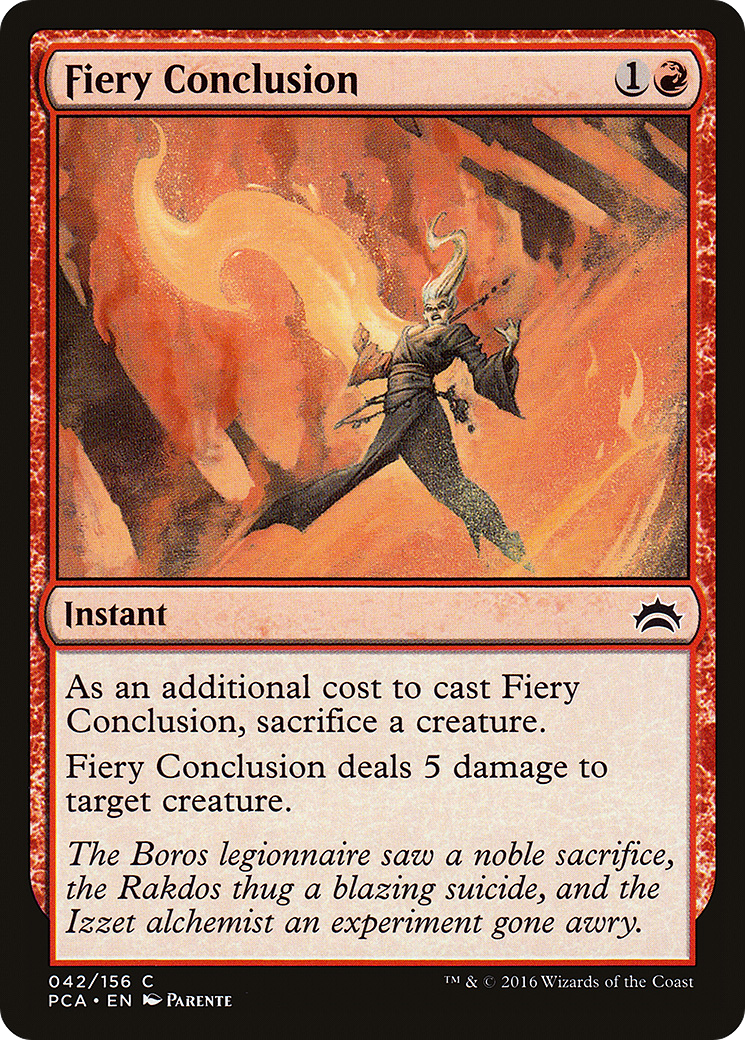 Fiery Conclusion [PCA-42]