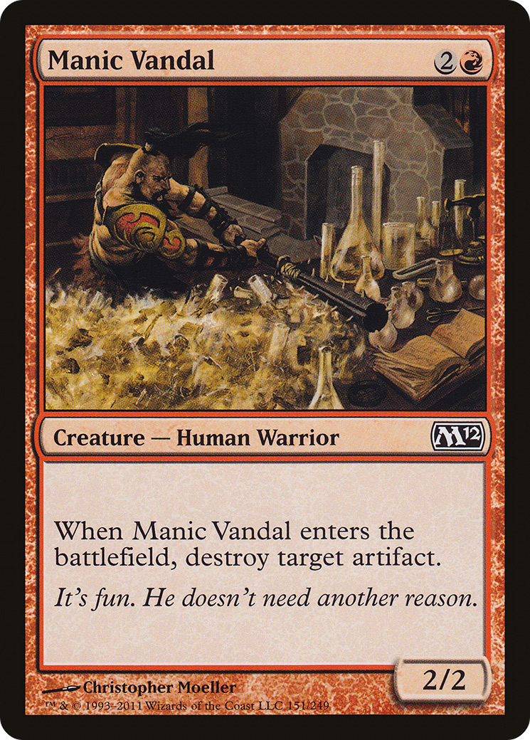 Manic Vandal [M12-151]