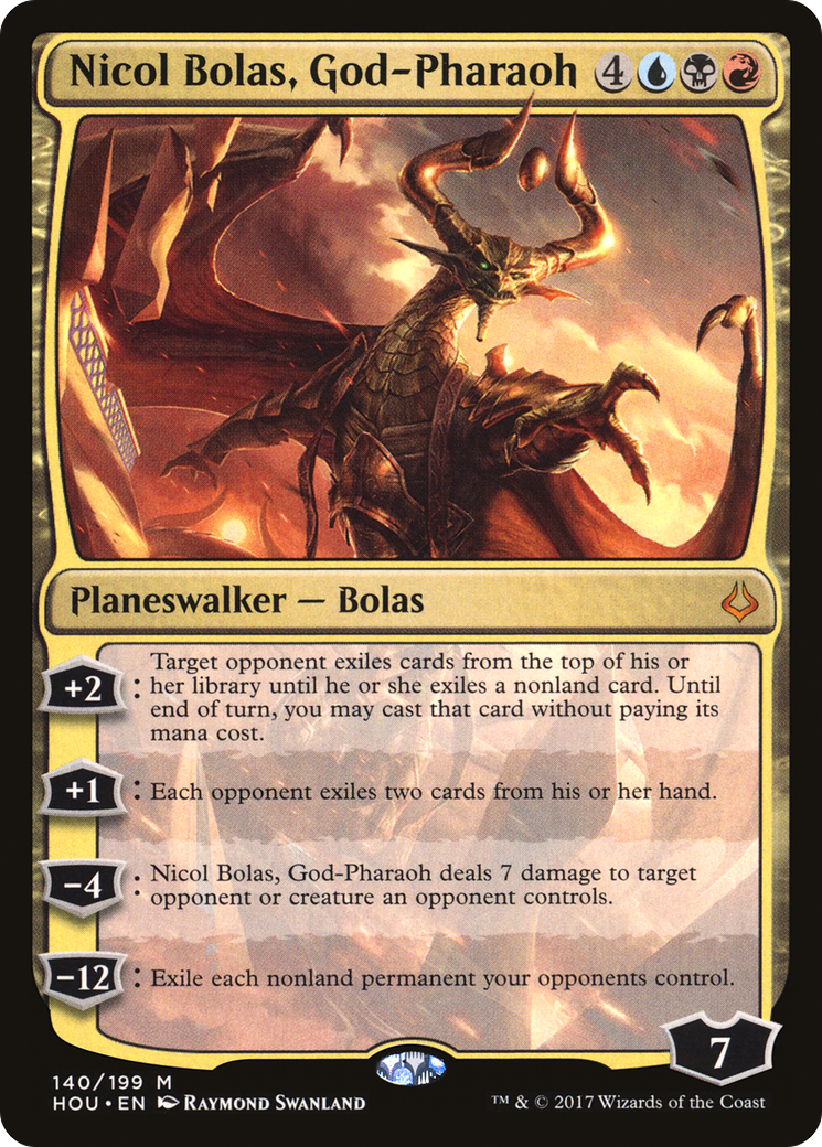 Nicol Bolas, God-Pharaoh [HOU-140]