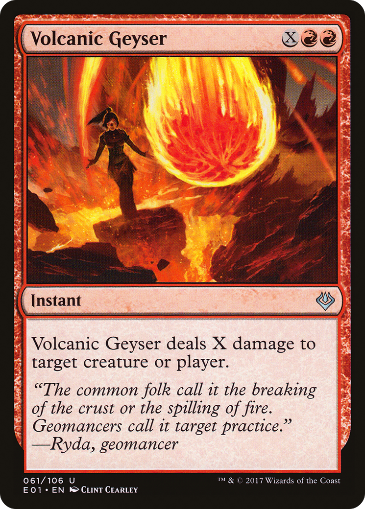 Volcanic Geyser [E01-61]