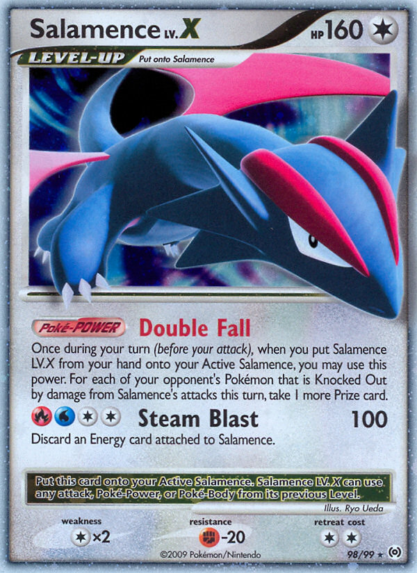 Salamence LV.X [PL4-98]