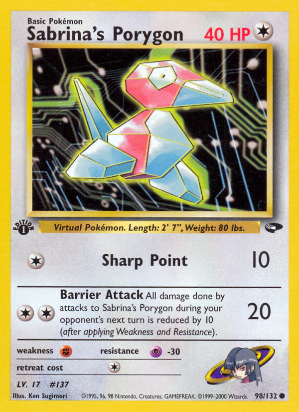 Sabrina's Porygon [GYM2-98]