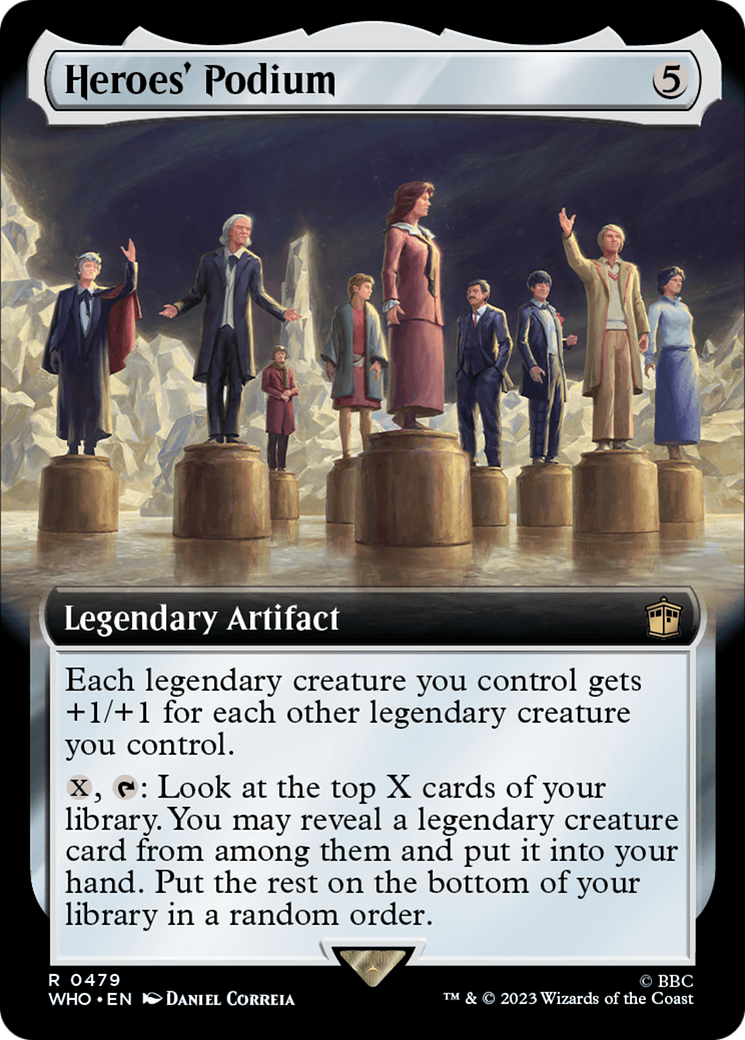 Heroes' Podium - Extended Art [WHO-479]