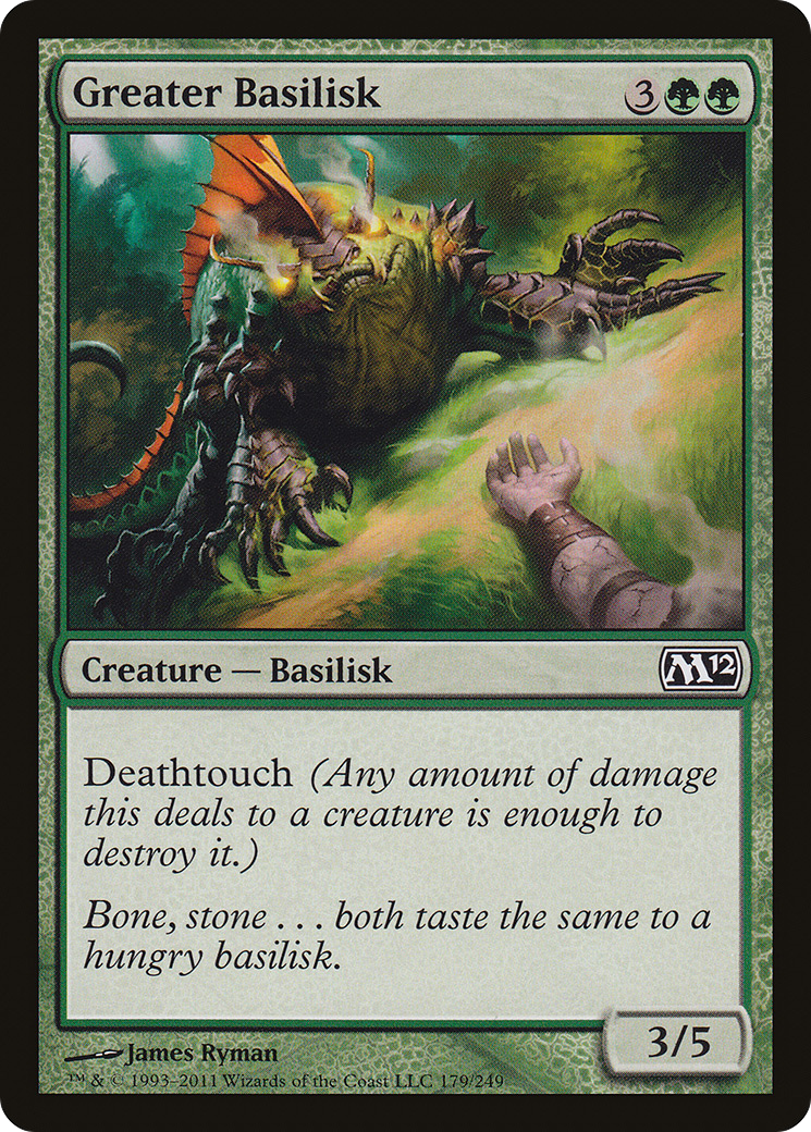 Greater Basilisk [M12-179]