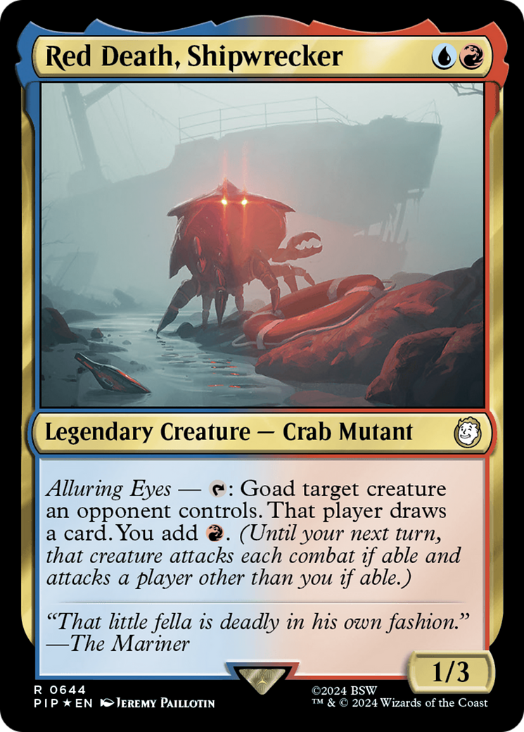 Red Death, Shipwrecker - Surge Foil [PIP-644]