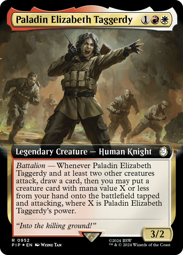 Paladin Elizabeth Taggerdy - Extended Art - Surge Foil [PIP-952]