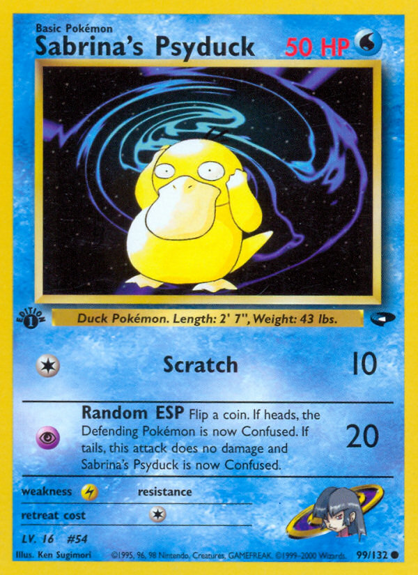 Sabrina's Psyduck [GYM2-99]