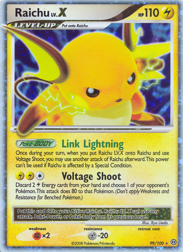 Raichu LV.X [DP7-99]