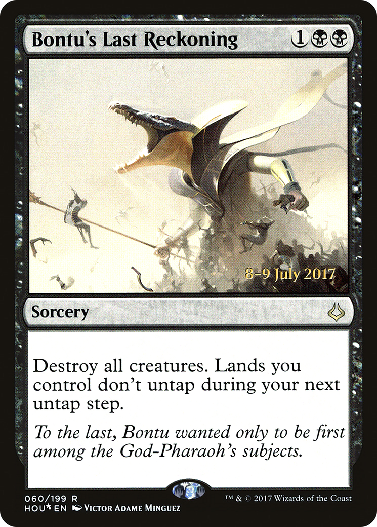 Bontu's Last Reckoning - Prerelease Promo [PHOU-60s]