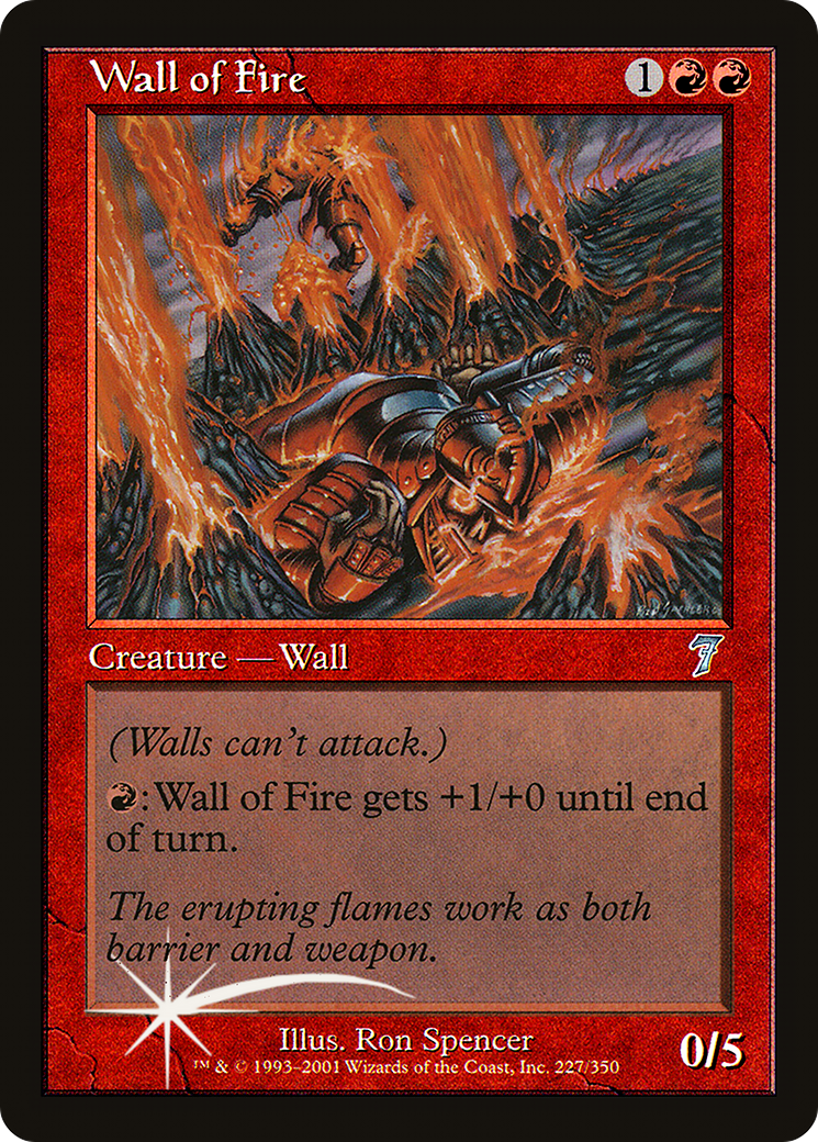 Mur de feu [7ED-227★]