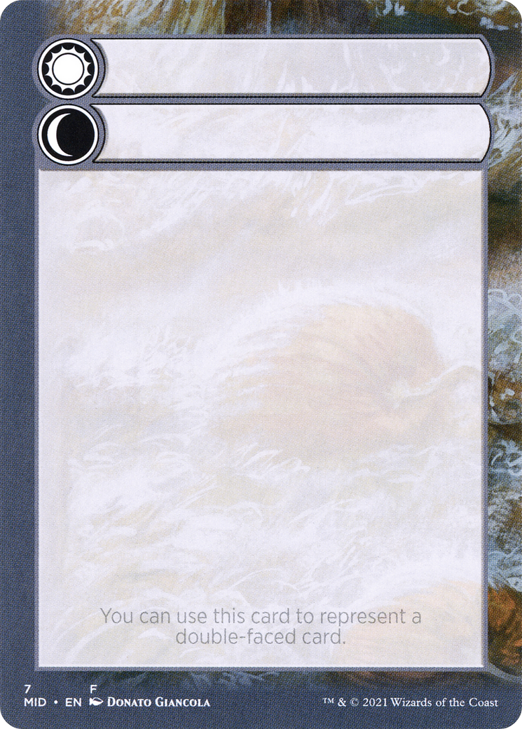 Double-Faced Substitute Card [SMID-7]