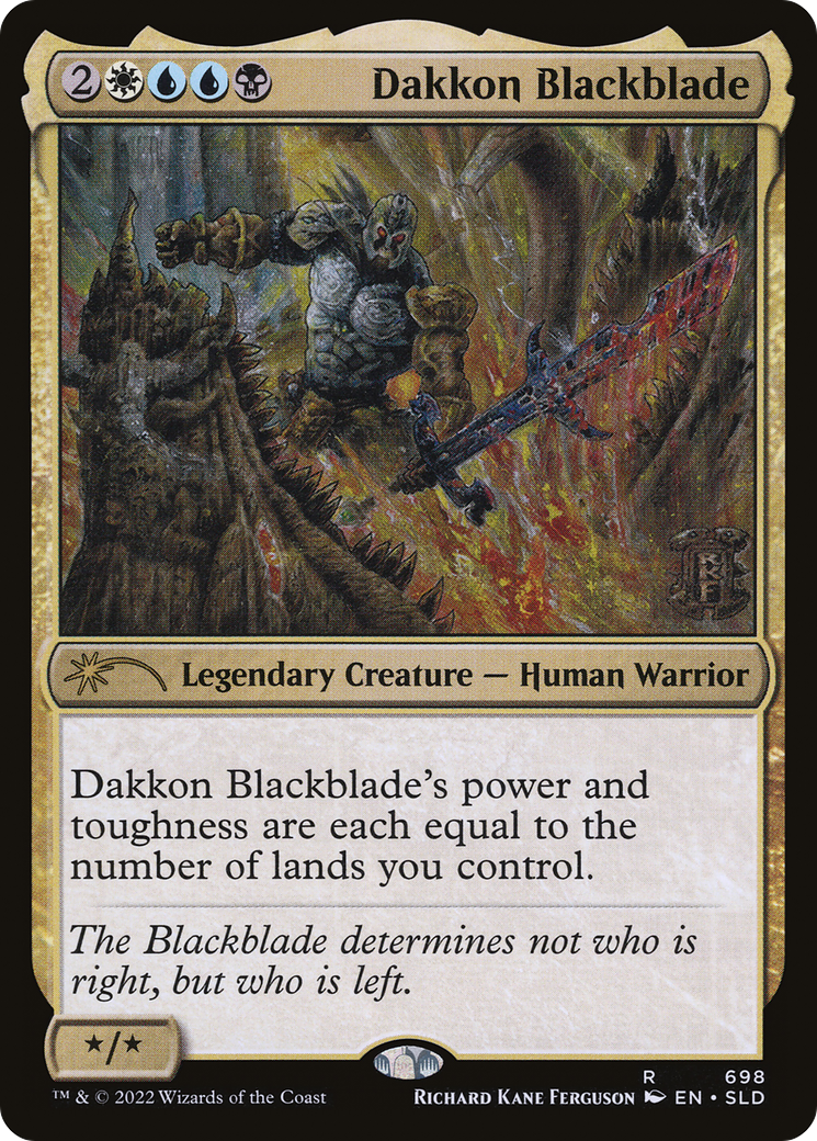 Dakkon Blackblade [SLD-698]