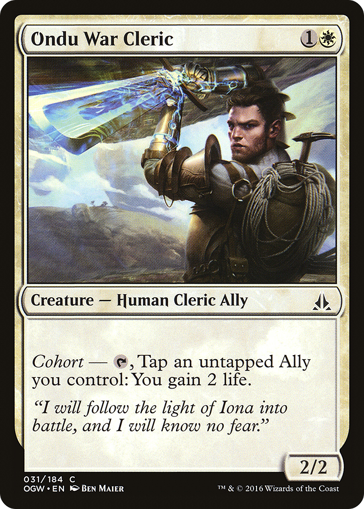 Ondu War Cleric [OGW-31]