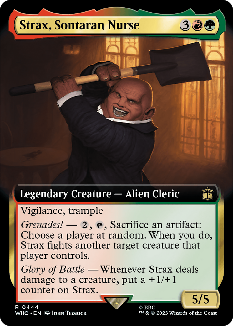 Strax, Sontaran Nurse - Extended Art [WHO-444]