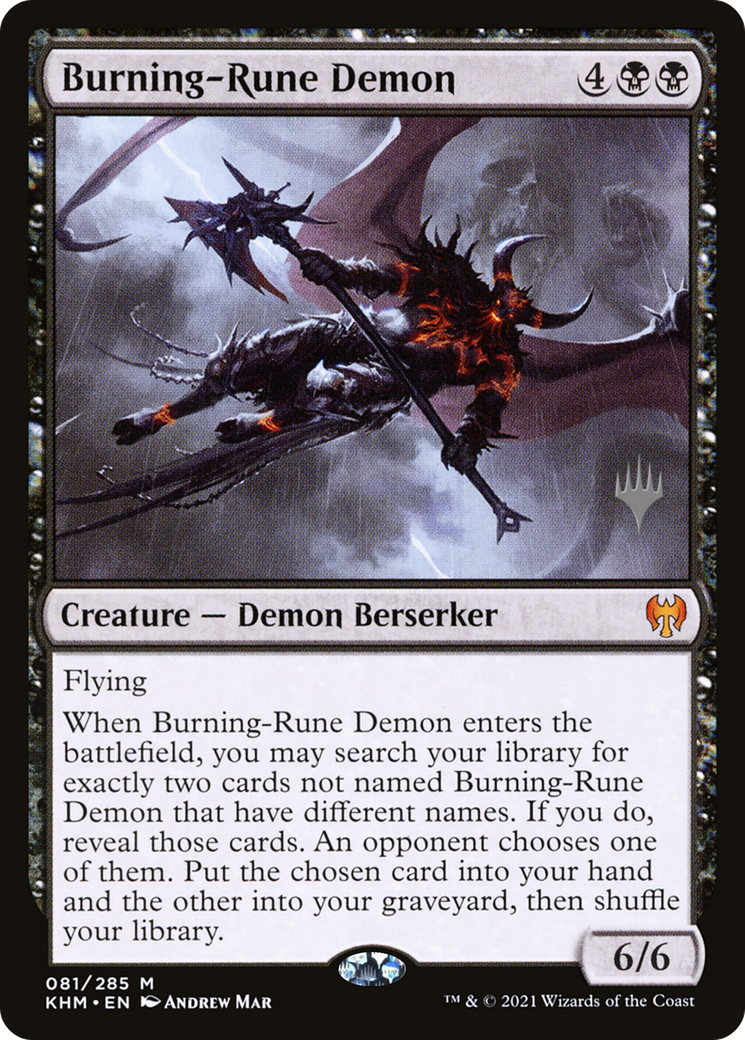 Burning-Rune Demon - Promo Pack [PKHM-81p]