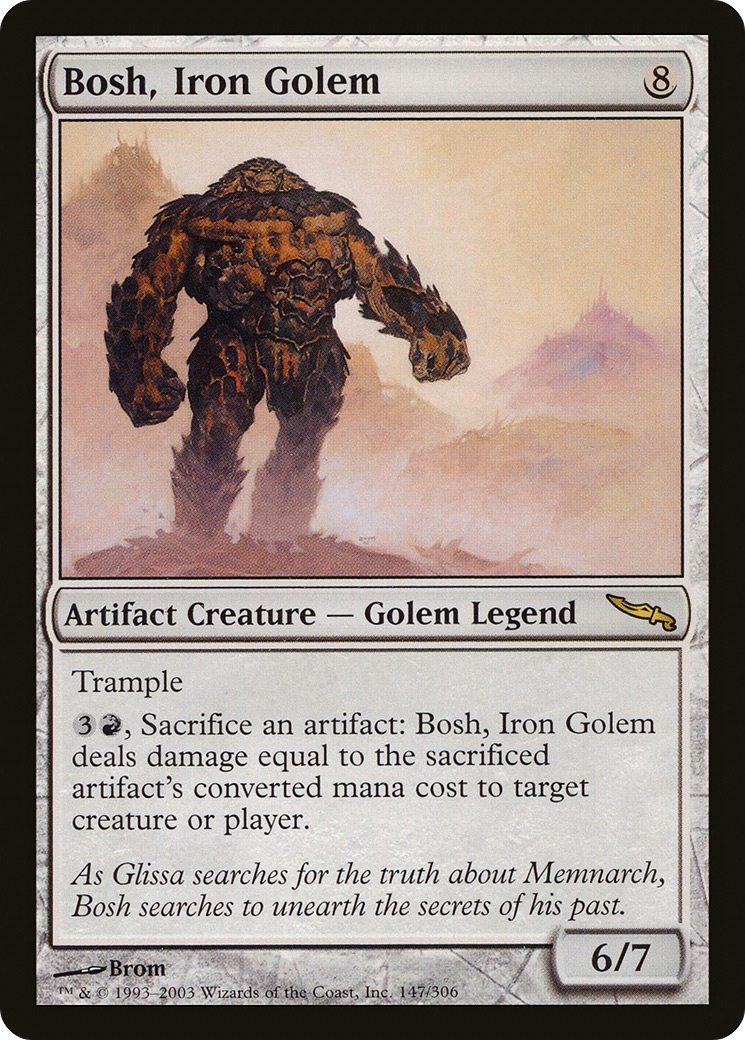 Bosh, Golem de fer [MRD-147]