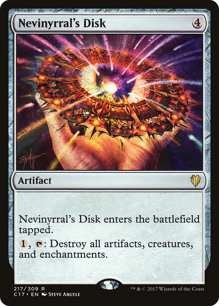 Nevinyrral's Disk [C17-217]