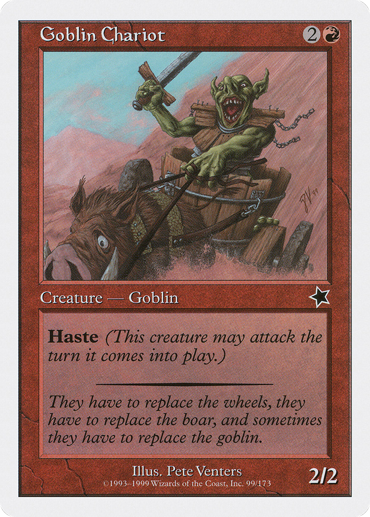 Goblin Chariot [S99-99]