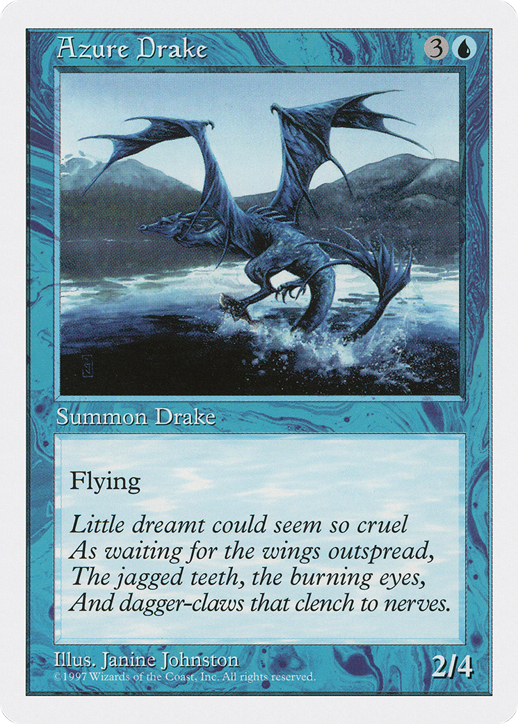 Azure Drake [5ED-73]