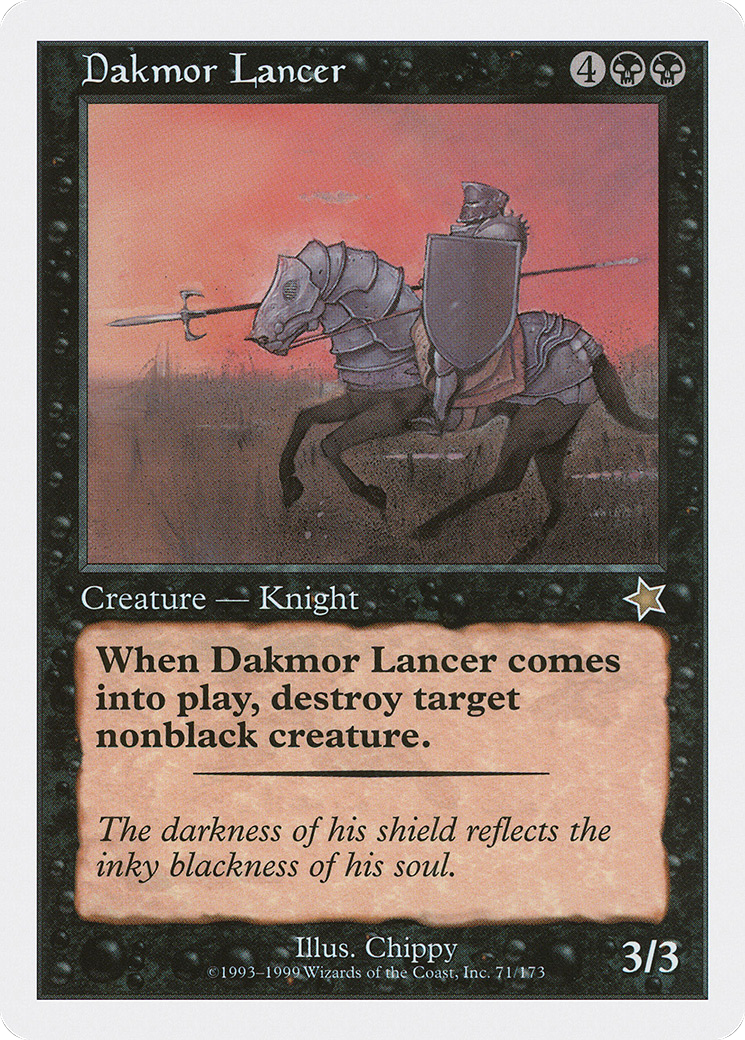 Dakmor Lancer [S99-71]