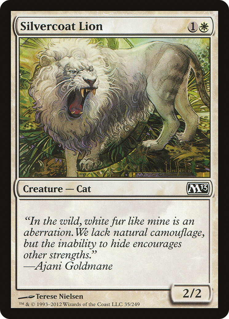 Silvercoat Lion [M13-35]