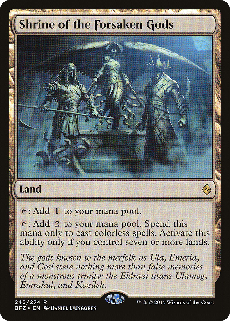 Shrine of the Forsaken Gods [BFZ-245]