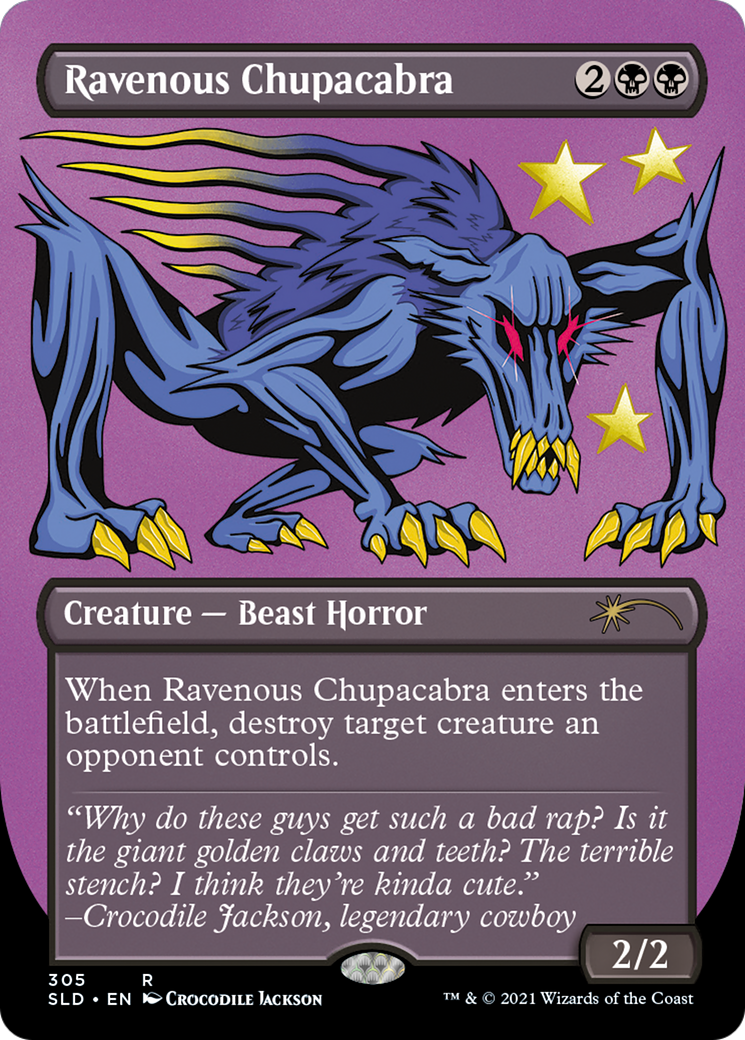 Ravenous Chupacabra - Borderless - Full Art [SLD-305]