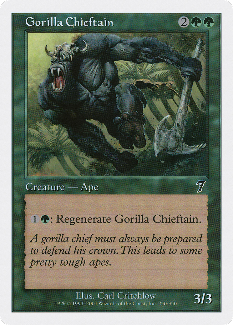 Gorilla Chieftain [7ED-250]