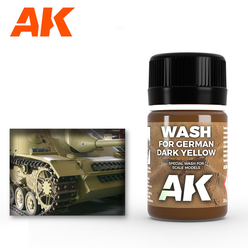 Dark Yellow Wash