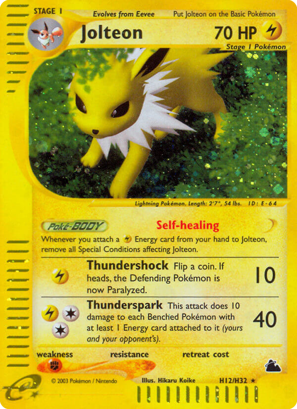 Jolteon [ECARD3-H12]