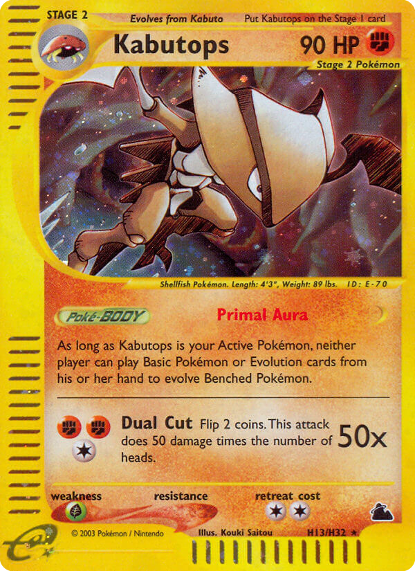 Kabutops [ECARD3-H13]