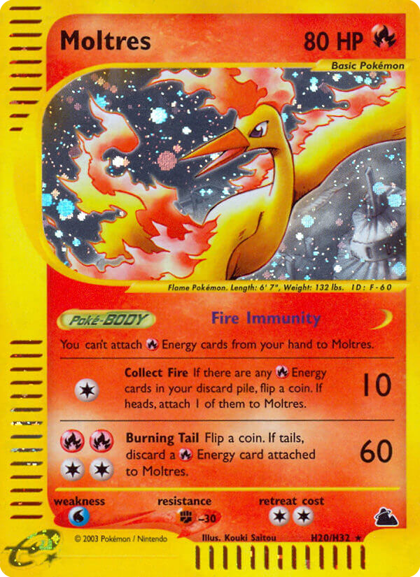 Moltres [ECARD3-H20]