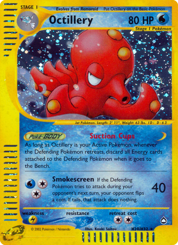 Octillery [ECARD2-H20]