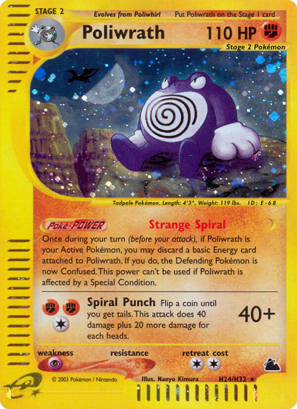 Poliwrath [ECARD3-H24]