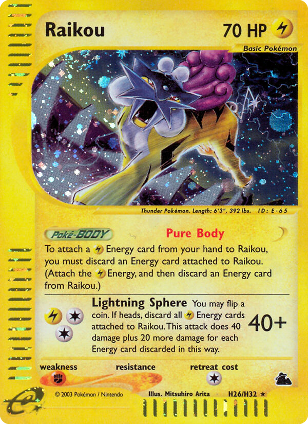 Raikou [ECARD3-H26]