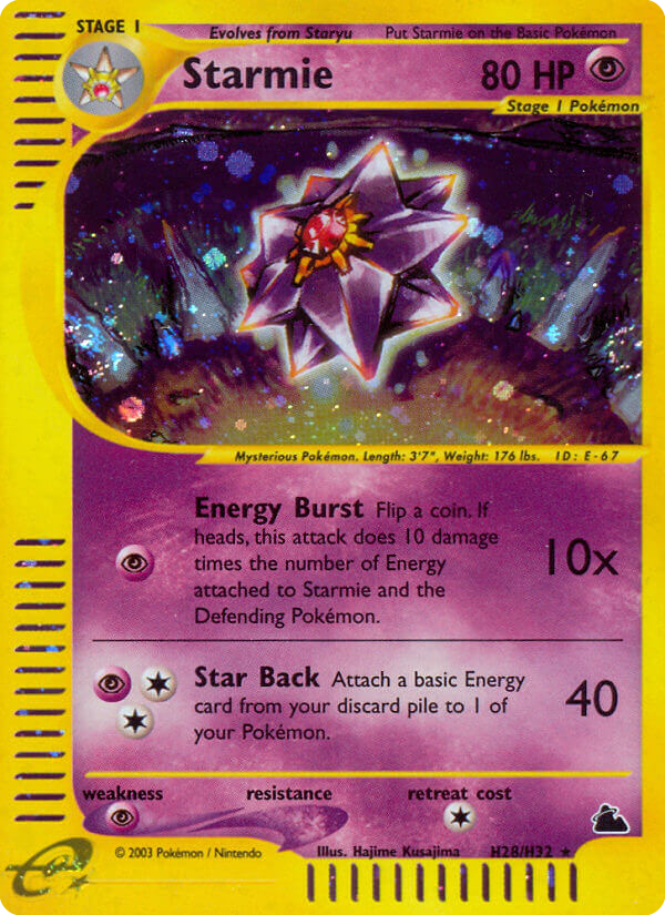 Starmie [ECARD3-H28]