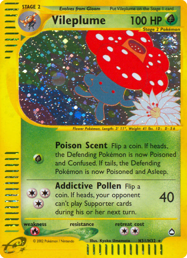 Vileplume [ECARD2-H31]