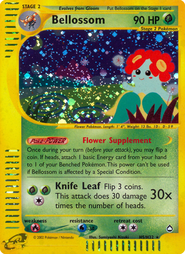 Bellossom [ECARD2-H5]