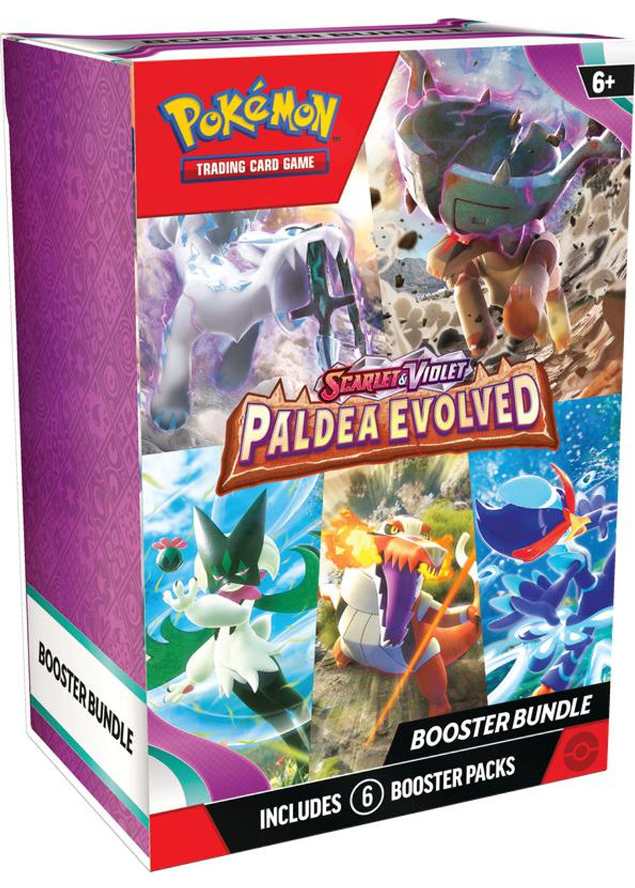 JCC Pokémon : Écarlate et Violet - Paldea Evolved - Booster Bundle