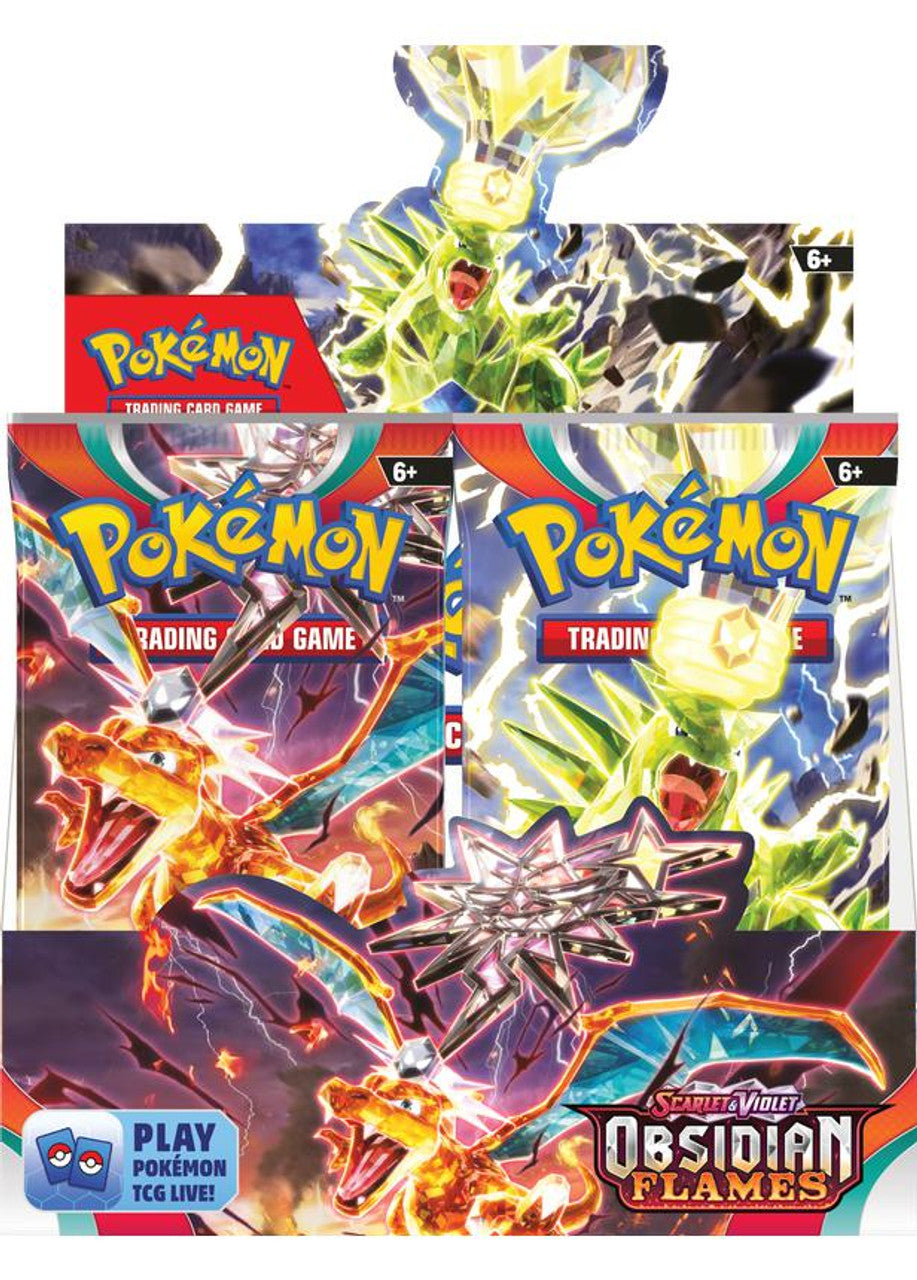 JCC Pokémon : Écarlate et Violet - Flammes d'Obsidienne - Booster Box