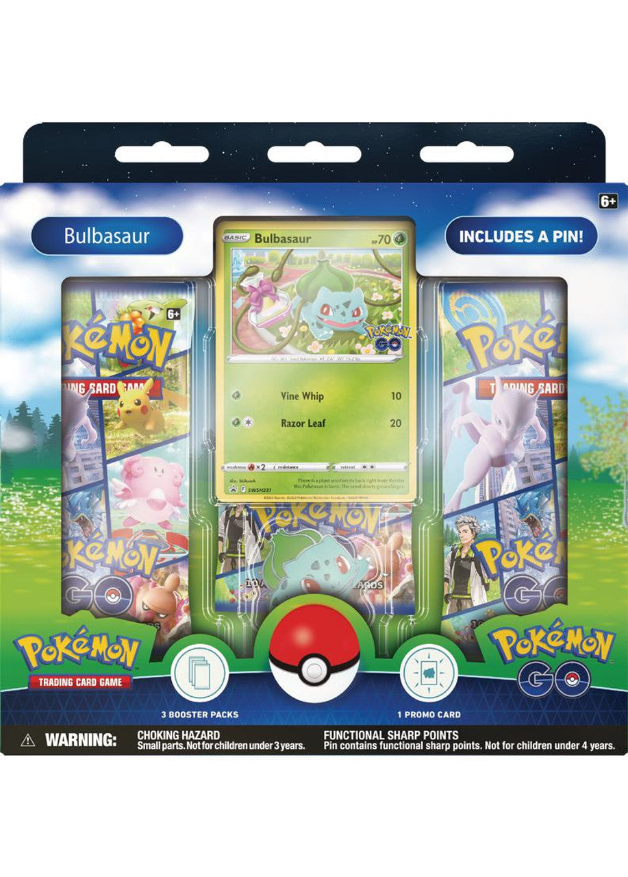 Pokémon TCG: Pokémon GO Pin Collection - Bulbasaur