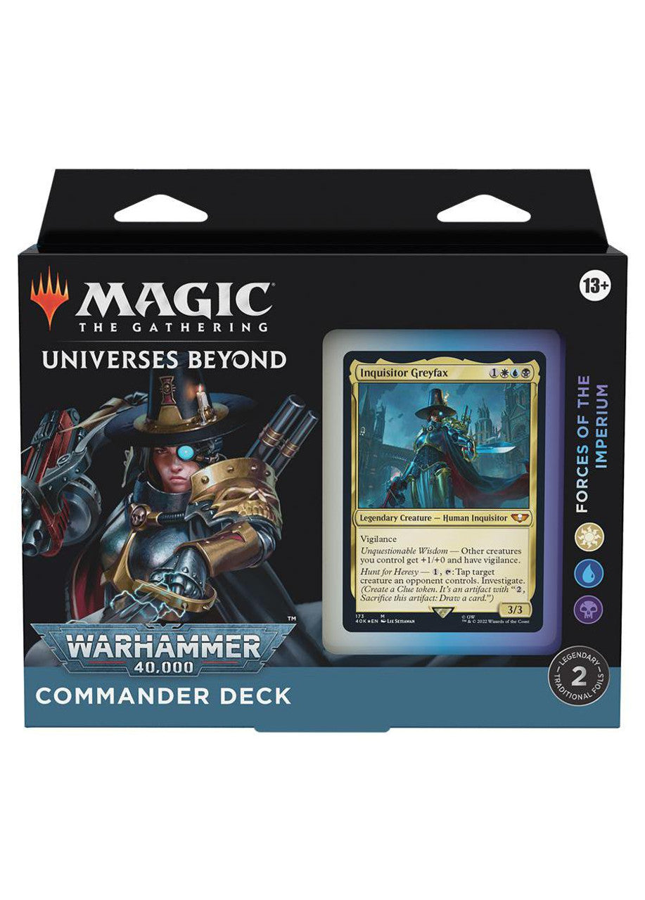 Universes Beyond: Warhammer 40,000 Commander Deck - Forces of the Imperium