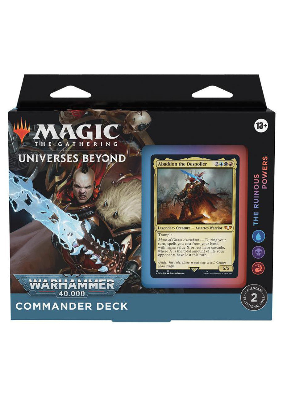 Universes Beyond: Warhammer 40,000 Commander Deck - The Ruinous Powers