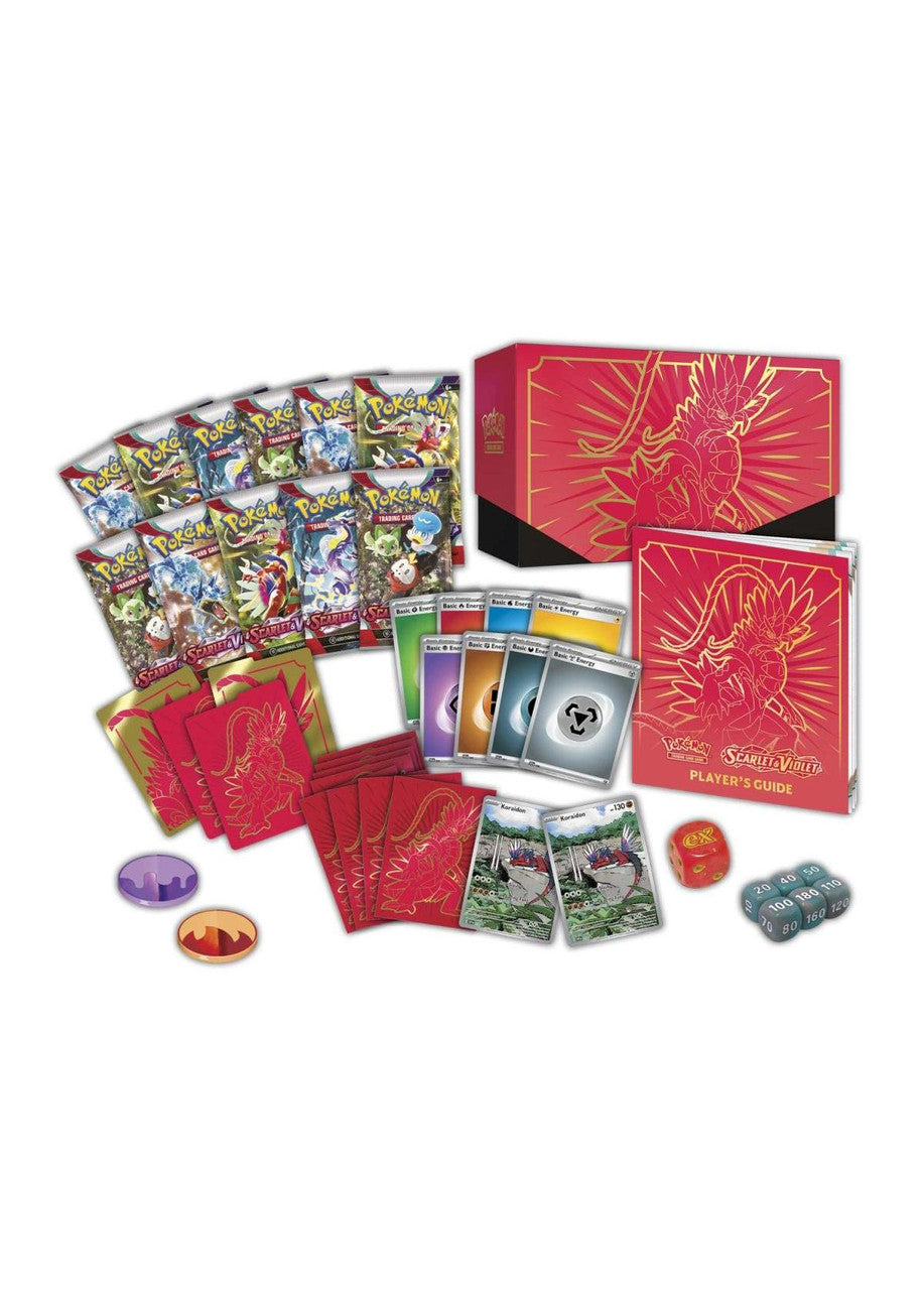 JCC Pokémon : Écarlate et Violet - Ensemble de base - Coffret Dresseur d'Élite - Koraidon