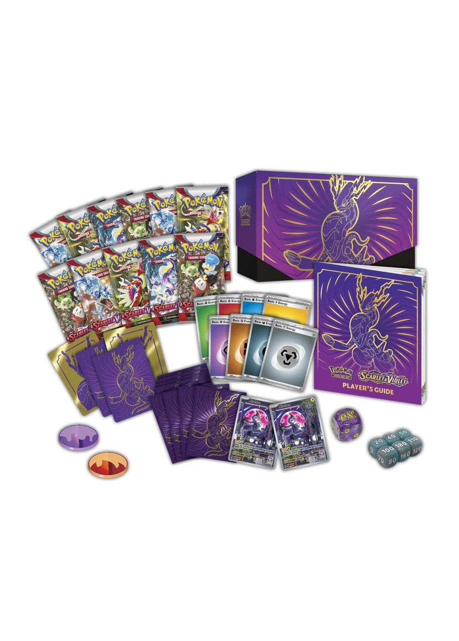 JCC Pokémon : Écarlate et Violet - Ensemble de base - Coffret Dresseur d'Élite - Miraidon