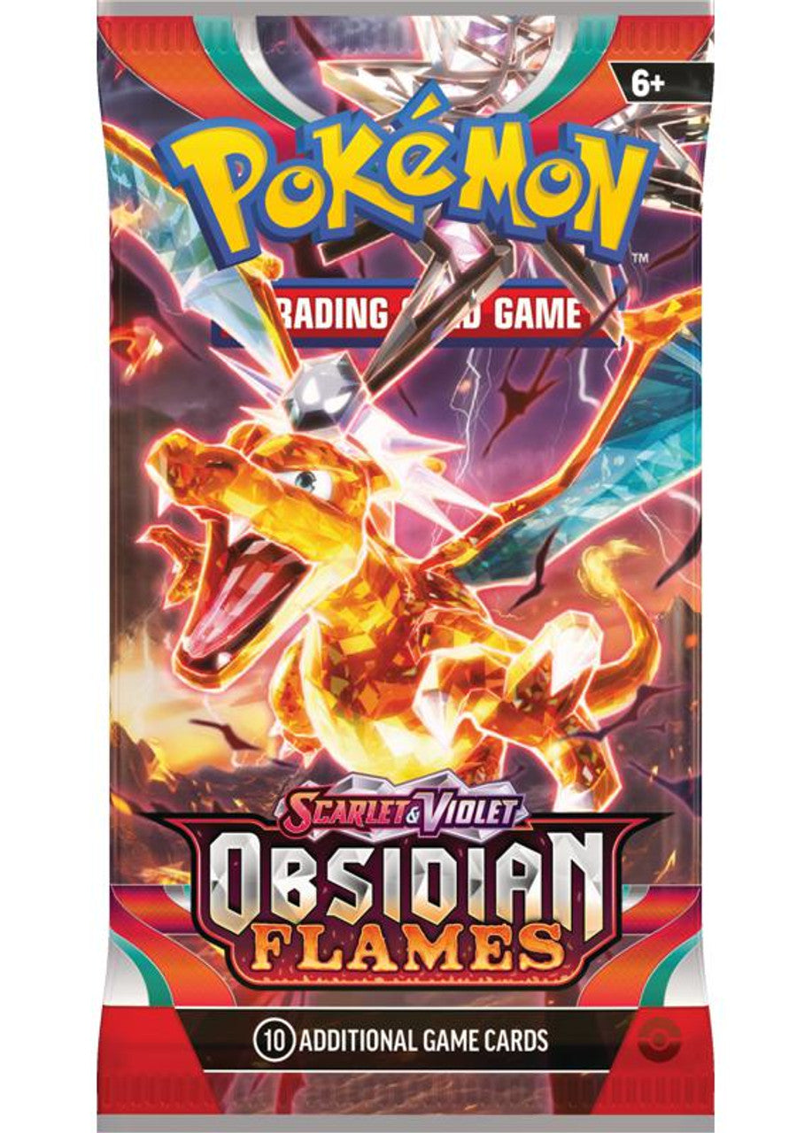 JCC Pokémon : Écarlate et Violet - Flammes d'Obsidienne - Booster Pack