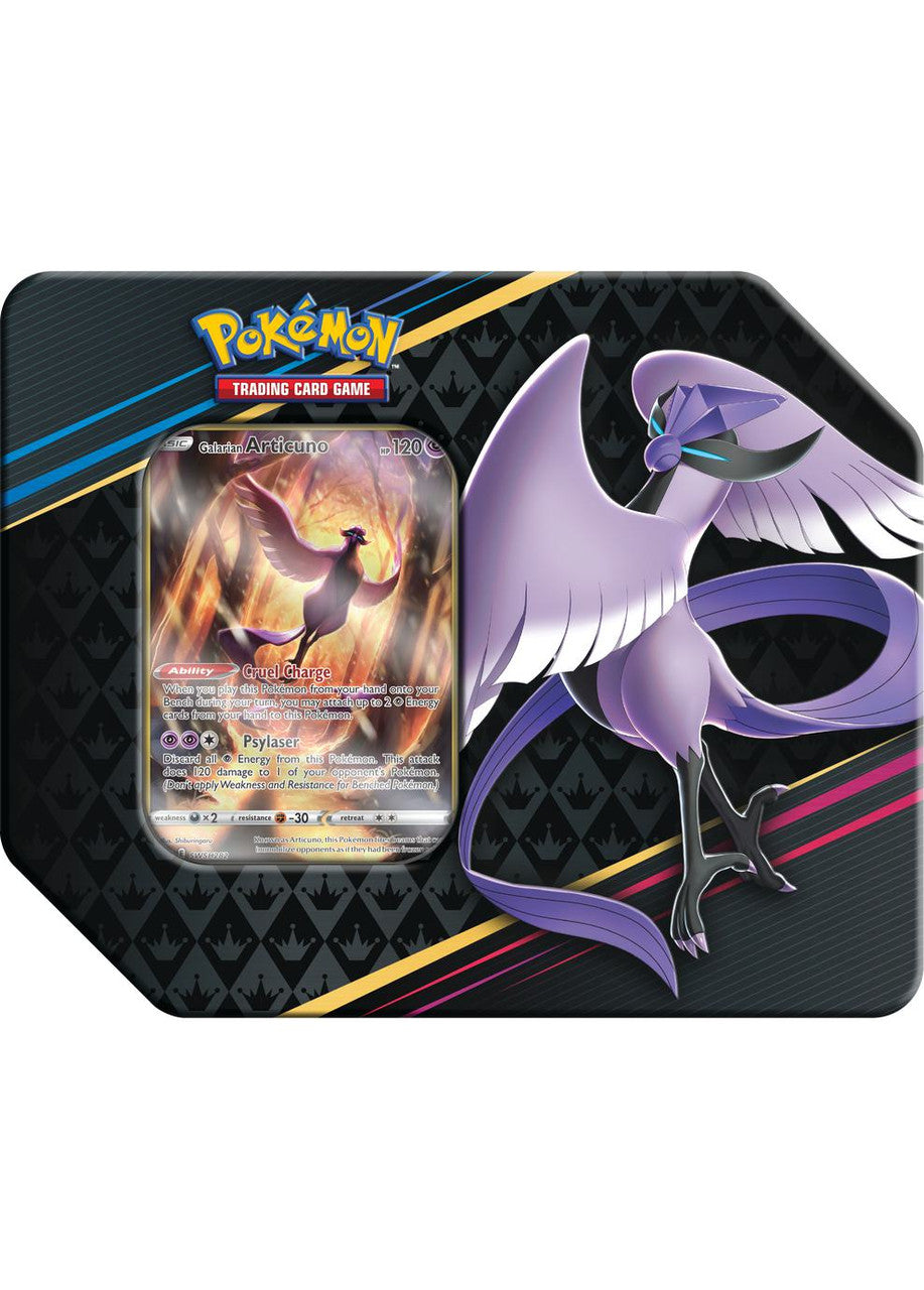 Pokémon TCG: Sword & Shield - Crown Zenith Galarian Tin - Articuno