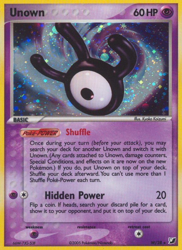 Unown [EX10-W]